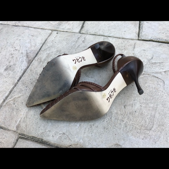 BCBG Strappy Sandals Heels Pumps - Picture 4 of 5